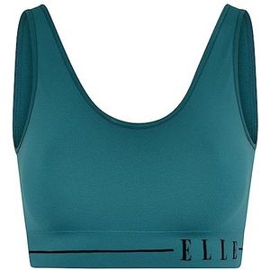 Elle - Headline bandeau-beha voor dames, naadloos, afneembare cups, brede elastische hoofdband, optimale ondersteuning, rekbaar en comfortabel, marineblauw, XS-S, Navy Blauw