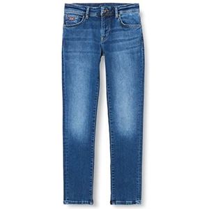 Hackett London Reg Denim Vintage Wash Jeans voor kinderen, denim, 7 jaar, #NAME?