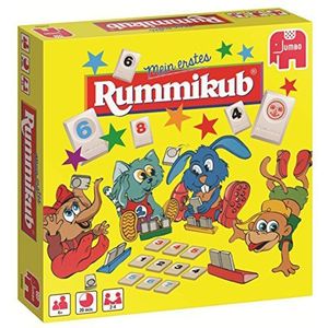 Jumbo Spiele Originele Rummikub Mijn eerste Rummikub - de spelklassieker onder het spelspeelgoed voor kinderen vanaf 4 jaar - 2 tot 4 spelers