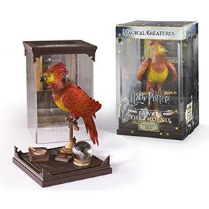The Noble Collection - Magical Creatures Fawkes – handbeschilderd magisch wezen #8 – officieel gelicentieerd 7 inch (18,5 cm) grote Harry Potter Toys verzamelfiguren – voor kinderen en volwassenen