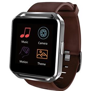 Prixton swb17 Bluetooth Smartwatch iOS Android Bruin 1,54 inch