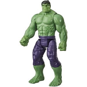 Marvel Avengers Titan Hero Series Hulk Blast Gear Deluxe speelgoedfiguur, 30 cm, 4 jaar