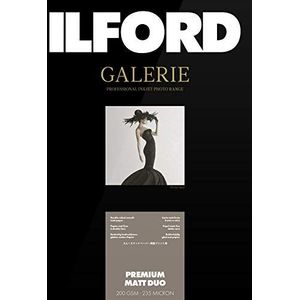 ILFORD GALERIE Heavyweight Duo Blad, mat, 310 g/m², 127 mm x 178 mm, 50 stuks