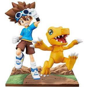 Banpresto Taichi&Agumon actiefiguur - Digimon Adventure Dxf - Adventure Archive 12 cm BP18778 meerkleurig
