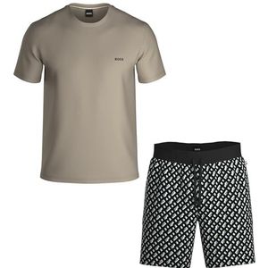 BOSS Relax Short Set Pyjama Homme, Dark Beige256, XXL