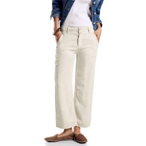 Street One A377911 7/8 jeansslip voor dames, Ecru Wash