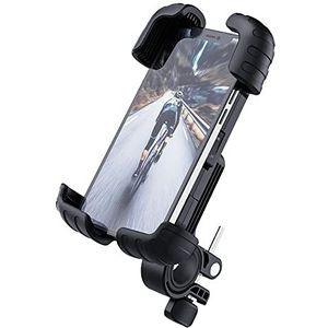 Yeliot Mobiele telefoonhouder voor motorfiets, 360 graden verstelbaar, universeel, voor 4,7 tot 6,8 inch smartphone