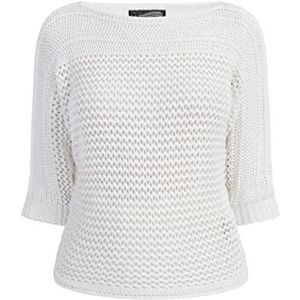 DreiMaster Gebreide trui voor dames, Gebroken wit