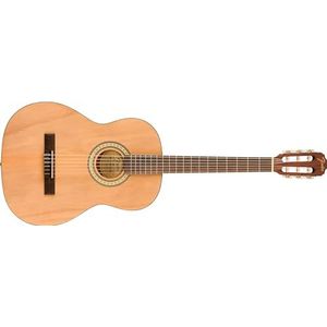 Fender FA-25N Alternative Series Classical Acoustic Guitar, Beginner Guitar, with 2-Year Warranty, Natural