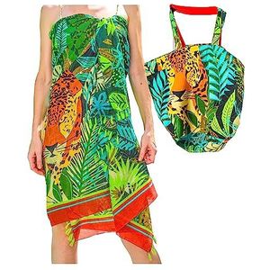 Blauwe strandpareo voor dames, boho, chic, verbergen, sarong, wandkleed, TropicanaSet