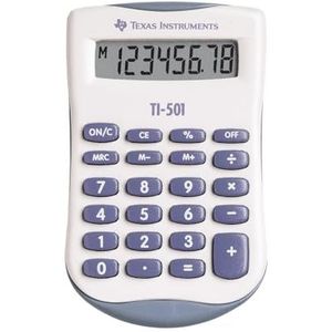 Texas Instruments TI 501 Rekenmachine met 4 bewerkingen