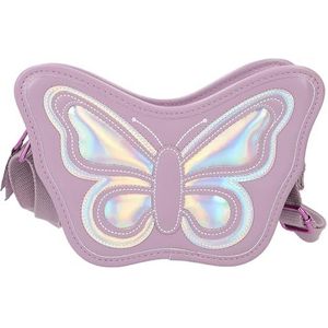 Depesche 12784 Topmodel Fairy Love handtas paars vlinder holografisch effect verstelbare schouderriem