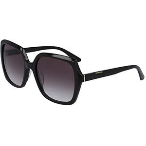Calvin Klein Eyekewear CK20541S-001 zonnebril voor dames, Zwart/rookverloop
