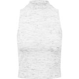 Urban Classics Space Dye Tanktop voor dames, meerkleurig (wit/zwart 224)