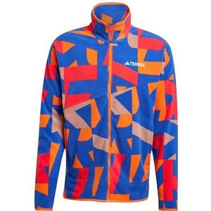 adidas Terrex Multi Printed Full Zip Fleece Jacket trainingspak voor heren (1 stuk)