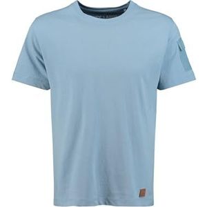 KEYLARGO MT KLCOVER T-shirt voor heren, rond, losse pasvorm, marineblauw (1227), XXL, marineblauw 1227, XXL