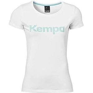 Kempa Graphic T-shirt voor dames, Wit.