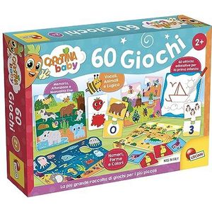 Lisciani Games - Carotina Baby 60 spelletjes, 102877