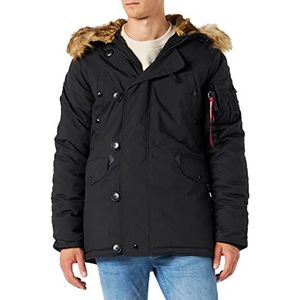 ALPHA INDUSTRIES Explorer Herenjas, zwart.