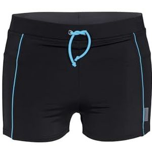 Fashy Heren Badebroek Basic Zwemshorts voor heren (1 stuk), zwart.