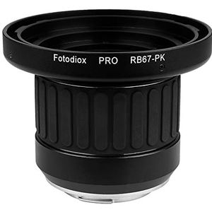 Fotodiox Pro lensadapter compatibel met Mamiya RB67 lenzen op Pentax K-Mount camera's