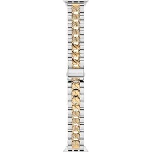 Michael Kors Apple Watch® roestvrijstalen armband voor dames, 38 mm/40 mm/41 mm, Goud, klassiek