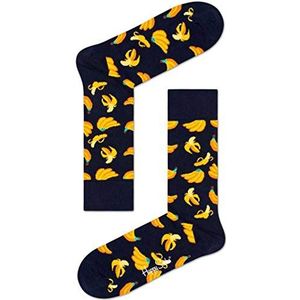 Happy Socks Banana sokken heren (1 stuk), Veelkleurig (meerkleurig 650)