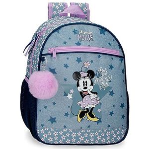 Disney Minnie Style Bagagetas voor meisjes, Blauw, moedertas rugzak