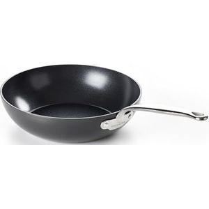 GreenPan Barcelona Infinity Pro wokpan 28cm - zwart - inductie - PFAS-vrij