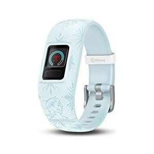 Garmin Vivofit Jr. 2 Disney Frozen 2 Elsa activiteitenarmband voor kinderen, verstelbaar, lichtblauw