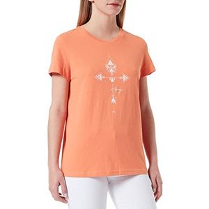 Mustang Alina T-shirt voor dames C, Carnaol 7068