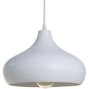 Armatuur Maria, keramische hanglamp, 60 W, wit, Ø 27 x H 18 cm