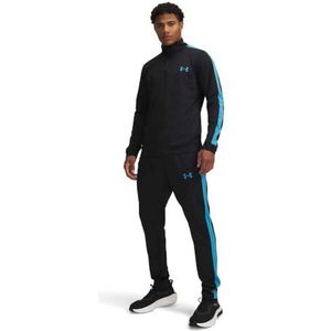 Under Armour UA Rival Knit Trainingspak, zwart/etherblauw/etherblauw, MD