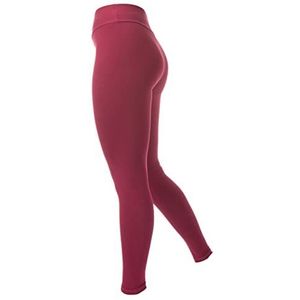 BENSINI WGO_leggings dames, rode wijn