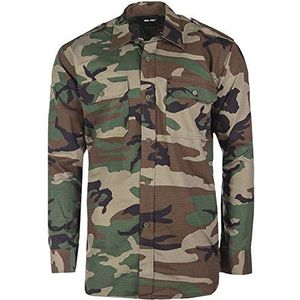 Mil-Tec Ripstop Woodland Uniseks blouse