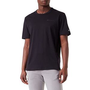Champion Legacy all Day Active Small Logo S/S T-Shirt Homme, Noir, M