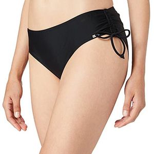 Schiesser Bikinibroek voor dames met hoge taille, zwart.