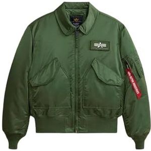 ALPHA INDUSTRIES Baby jas heren, Salie groen