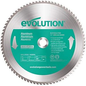 Evolution Power Tools 12BLADEAL zaagblad van aluminium, 30,5 cm x 80 tanden