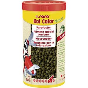 sera Koi Color Nature 07024 - natuurlijke kleurvoering met 10% spirulina voor gekleurde koi vanaf 25 cm - zonder kleur- en conserveringsmiddelen