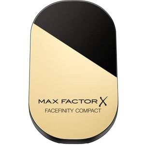 Max Factor Facefinity Compact Make-up Crystal Beige 33 - Poederfoundation voor een matte finish