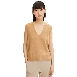 TOM TAILOR pullover dames, 30263 - Soft Light Camel Melange