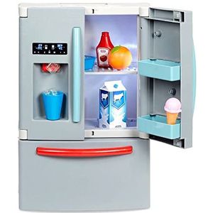 Little Tikes Premier Fridge - interactieve en realistische koelkast - met licht en geluiden - Simulatie huishoudapparatuur voor kinderen