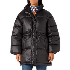 Jack & Jones Jxheather Shine Puffer Jacket Sn Dames, Zwart, XS, zwart.