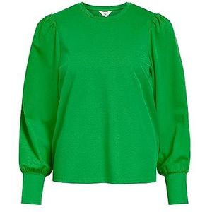 Object Objcaroline L/S Top Noos lange mouwen dames, varengroen