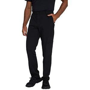 JP 1880 Hommes Grandes Tailles L-8XL Pantalon de Trekking Jay-PI Outdoor, avec Technologies FLEXNAMIC® et Quickdry - Coupe Regular Fit 808181, Noir, 47W