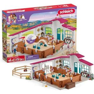 Schleich 42639 Grand Manège paardensport, vanaf 5 jaar, Horse Club - Playset, 56,5 x 10,5 x 37,5