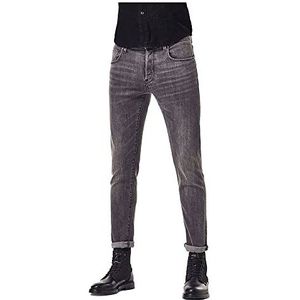 G-STAR RAW 3301 Slim Jeans, heren, Faded Black Magnet, 31 W/34 L, faded black magneet