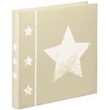 Hama Jumboalbum ""Skies"" (groot album, 30 x 30 cm, 60 pagina's, voor 240 foto's in het formaat 10 x 15 cm), beige