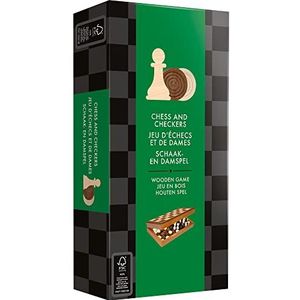 Bordspel Asmodee Chess and Checkers Set (FR)